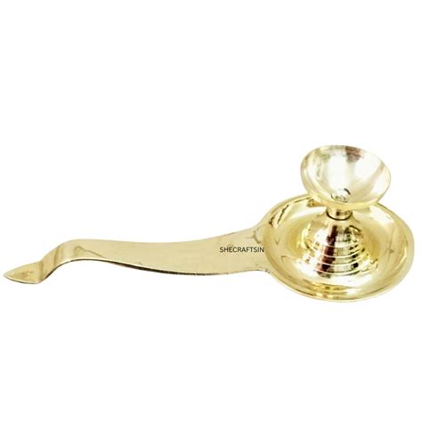 Karpoor Diya Deepam Deepa Burner Brass Karpuram Arati | Aarti | Arthi ...