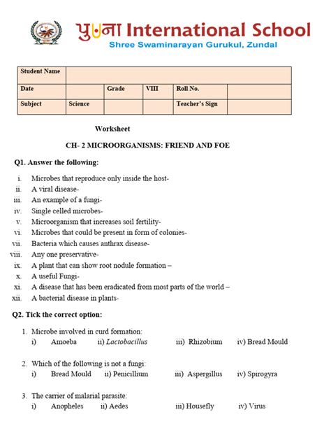 Image result for 8th Standard Science Assignment 2 Answers