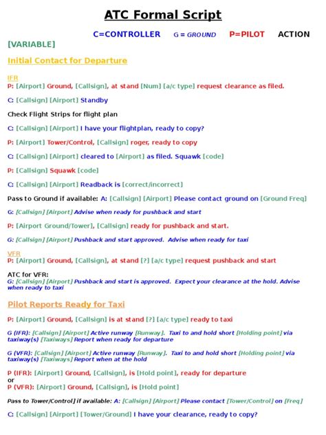 Image result for Flightinsight ATC Script PDF