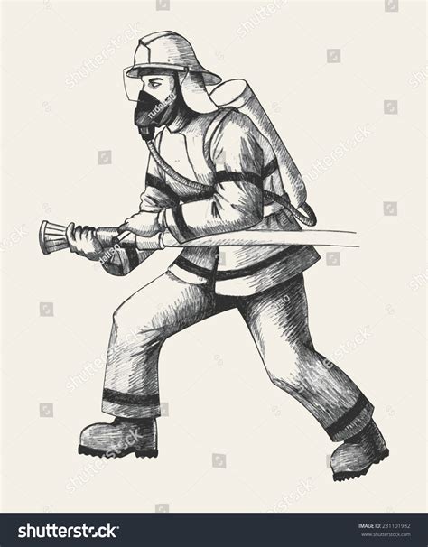 How To Draw A Firefighter