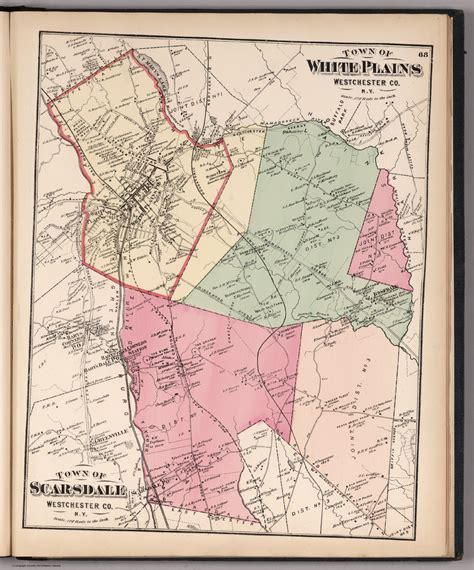 Towns of White Plains and Scarsdale, Westchester County, New York ...