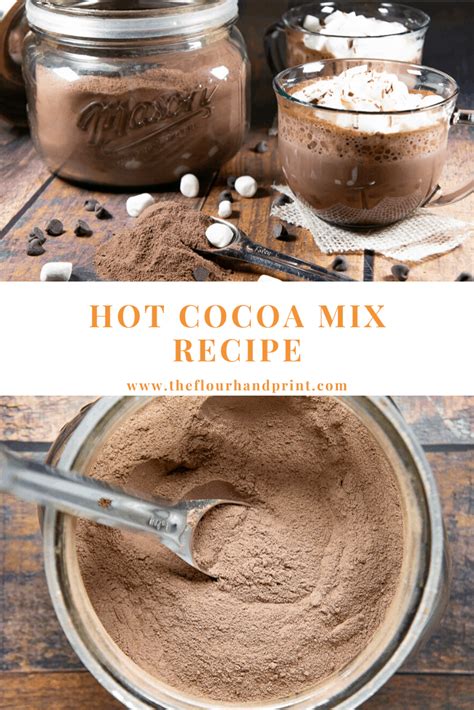 homemade hot cocoa mix recipe