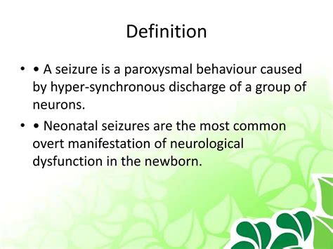 Neonatal seizure. Unit III............pptx