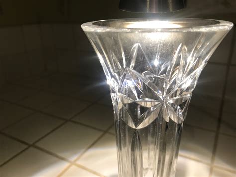Waterford crystal bud vase: 386,000 ppm Lead (39% Lead)! Crystal items ...