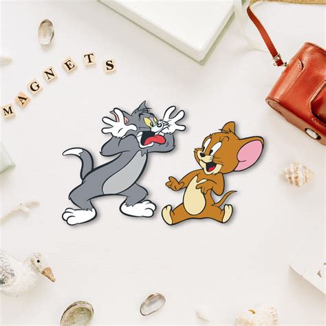 Tom & Jerry Fridge Magnet | Classic Cartoon Souvenir – Bhai Please India