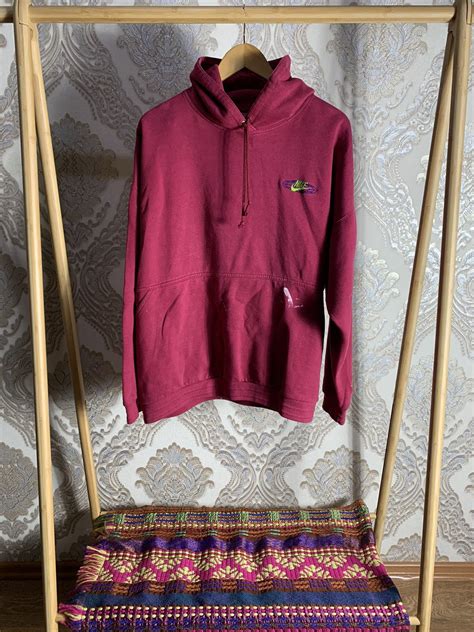 Nike × Streetwear × Vintage Vintage Nike Hoodie Big Logo Swoosh One ...