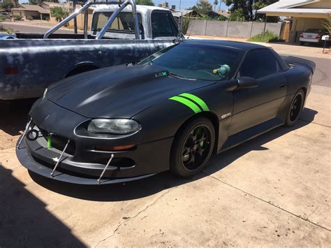 Matte Black 4th Gen Camaro