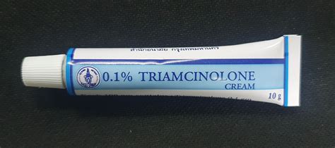 Triamcinolone Cream 0.1 % 10 g (กองเภสัชกรรม) (English Version)