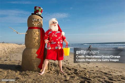 Tim Connaghan, the self-proclaimed "Premiere Celebrity Santa," prepared to meet pint-sized visitors