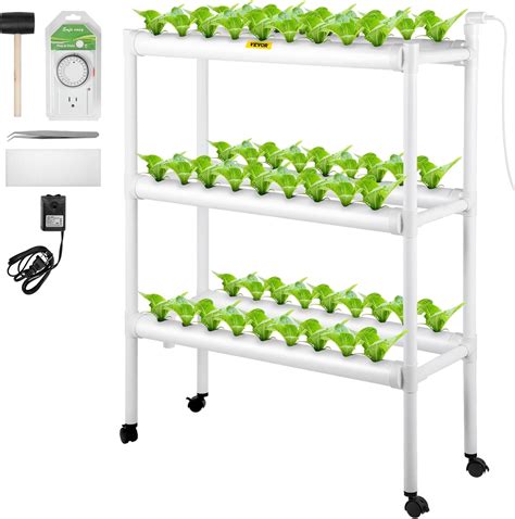VEVOR Hydroponics Growing System - 54 Sites, 3 Layer India | Ubuy