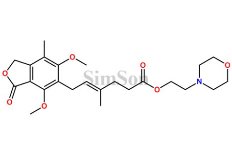 Mycophenolate EP Impurity D | CAS No- 1322681-37-7 | Simson Pharma Limited