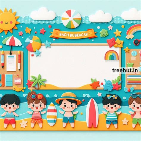 Beach Bulletin Board Ideas and Classroom Activities