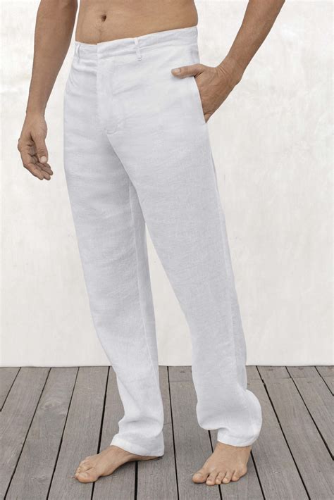 NUAGE Men Linen Pants - Above the Clouds Natural Wear