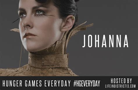 HUNGER GAMES EVERYDAY #1 - JOHANNA MASON - HUNGER GAMES EVERYDAY