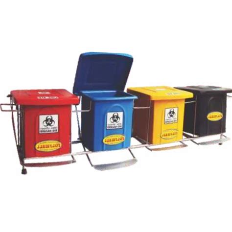 Bio Medical Waste Bins - Red Plastic Bio Medical Waste Bins ...