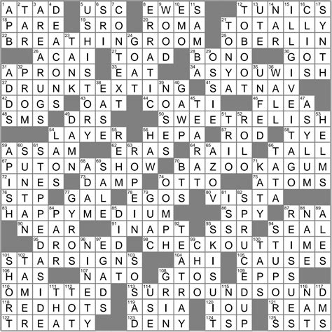 Keytar e.g. briefly crossword clue Archives - LAXCrossword.com