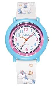 V2A Girls Unicorn Analog Watch for Kids Aged 3-10 | Unicorn Printed ...