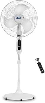 KUHL Inspira P2 | 450mm | BLDC Pedestal Fan with Remote | 3 wings ...