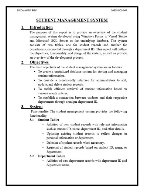 Image result for Student Database Management System Using SQL