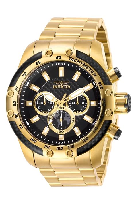 Invicta Analogue Gold Dial Men's Watch-28658 : Amazon.in: Watches