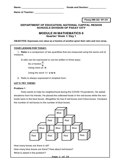 Image result for Ratio Math Tutorial