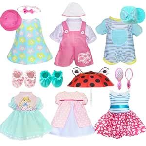 Set of 12 Handmade Baby Doll Clothes Dress Outfits Costumes For 14-16 ...