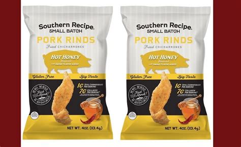 Sweetly Spiced Pork Rinds : Hot Honey pork rinds