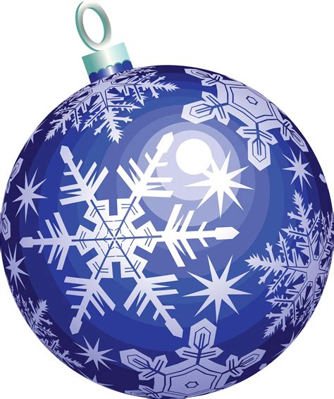 Blue Christmas Ball Png