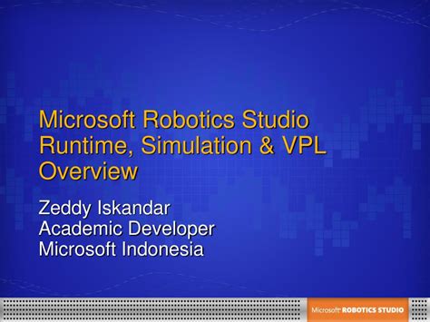 Microsoft Robotics Visual Programming 的图像结果
