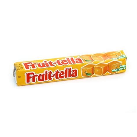 Fruit-Tella Chewy Orange Candy (30g) | Fruity & Fun Candy