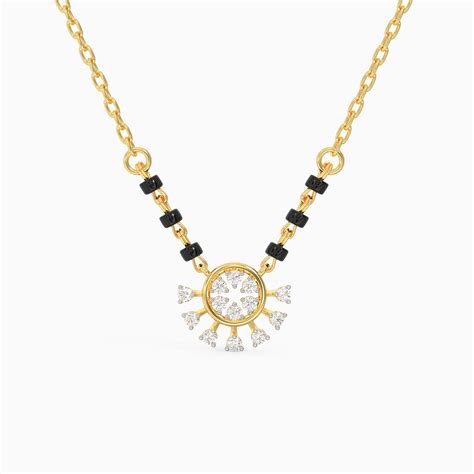 Buy Gold Mangalsutra Online - 14K and 18K Gold Mangalsutra – GIVA Jewellery