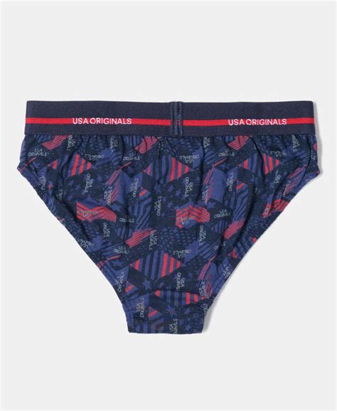Buy Super Combed Cotton Printed Brief with Ultrasoft Waistband ...