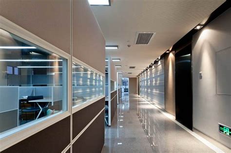 办公室新中式装修效果图_岚禾设计