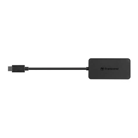 Transcend 4-Port Hub2C Superspeed USB 3.1 Gen 1 USB Type-C, 10X Faster ...
