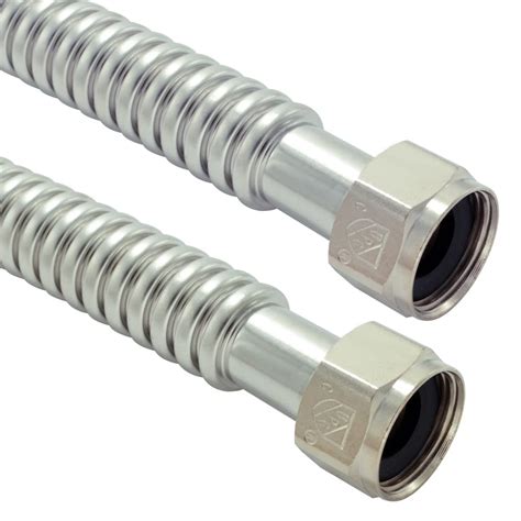 TT FLEX Stainless Steel Corrugated Water Heater Connector Flexible for ...