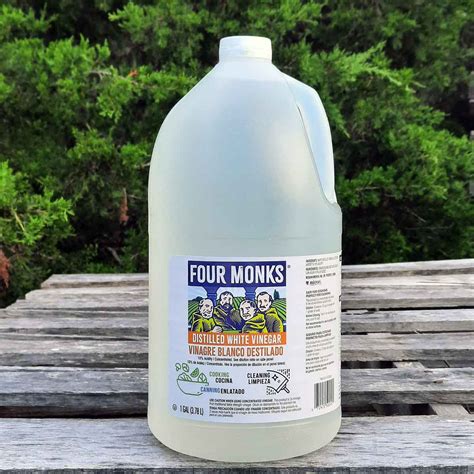 Four Monks 10% Distilled White Vinegar – Garden Variety Organics