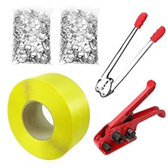Lifeisbetter Pallet Packaging Strapping Banding Kit Tensioner Tool ...