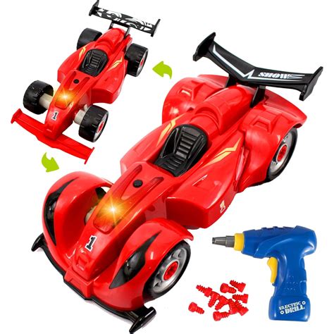 Take Apart Toys for Boys Formula Racing Car, 24 Construction Pieces to ...