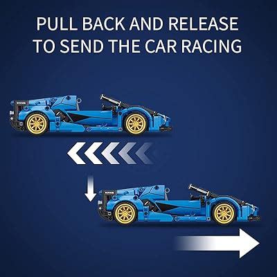 WINNER SPACE Pull Back Racing Sports Car Building India | Ubuy