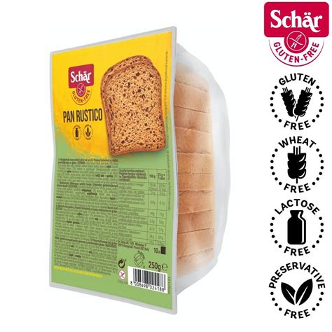 Schar Schar Pan Rustico Sourdough Sliced bread - Gluten Free | NTUC ...