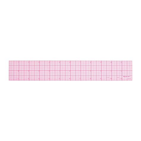 Westcott LetterCraft 8ths 12-Inch Beveled Transparent Ruler (B-70 ...