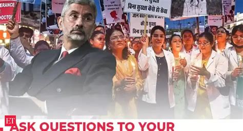 Kolkata Horror: EAM S Jaishankar’s advice on women safety after RG Kar ...