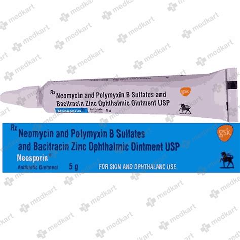 NEOSPORIN OINTMENT 5 GM, Price, Composition & Generic Alternatives ...
