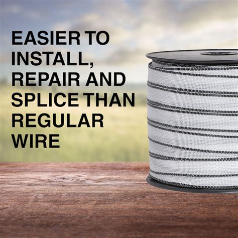 Zareba Systems 500-ft Electric Fence Poly Tape in the Electric Fence ...