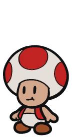 Image result for Paper Mario Color Splash Chosen Toad