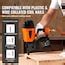 VEVOR Coil Siding Nailer CN65 1-1/4in to 2-1/2in 15 Degree Pneumatic ...
