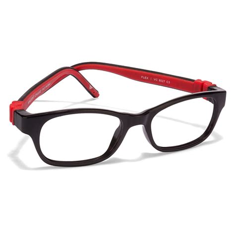 Buy Blue-Block Kids Computer Glasses: Black Red Full Rim Rectangle Kids ...
