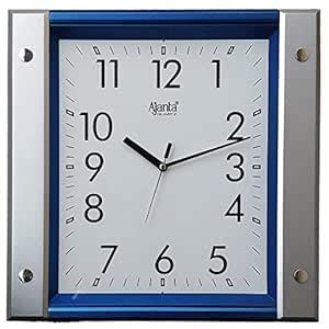 Ajanta Analog Wall Clock (Blue) : Amazon.in