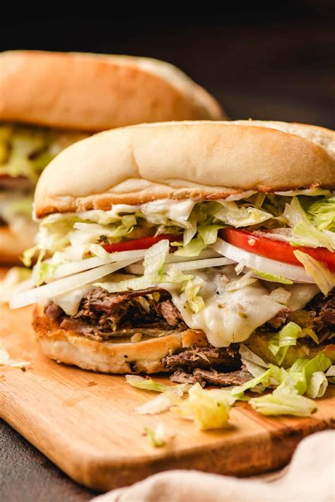 Shredded Beef Sandwiches Delicious Crockpot Shredded Beef Sandwich