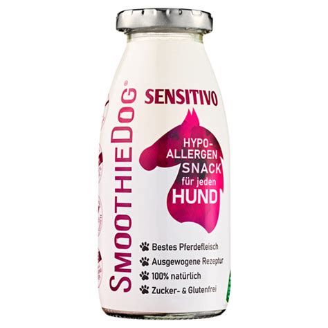 SmoothieDog Sensitivo Pferd: Hunde-Smoothie für Allergiker